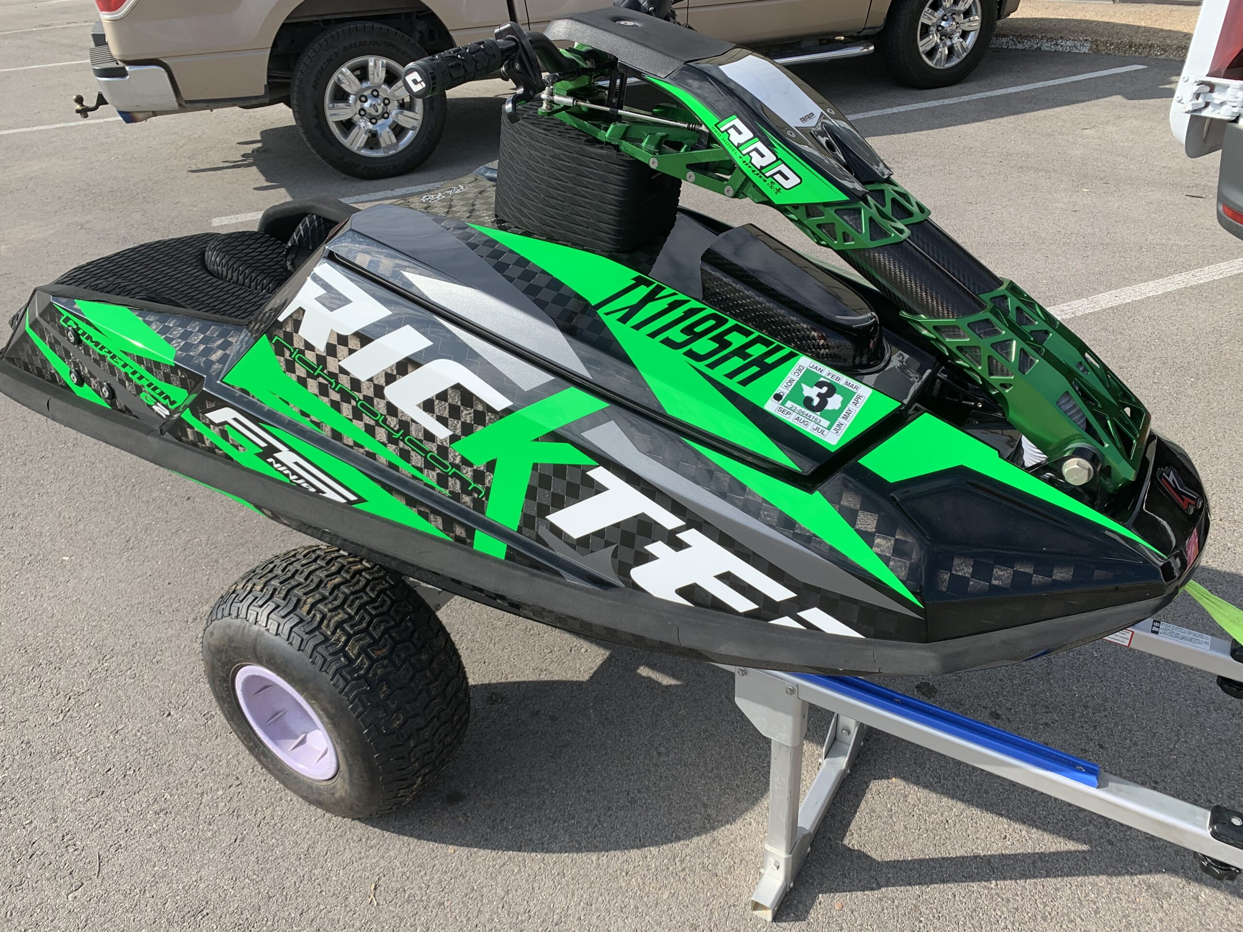 Rickter competiton standup jetski Famous Whip Sales