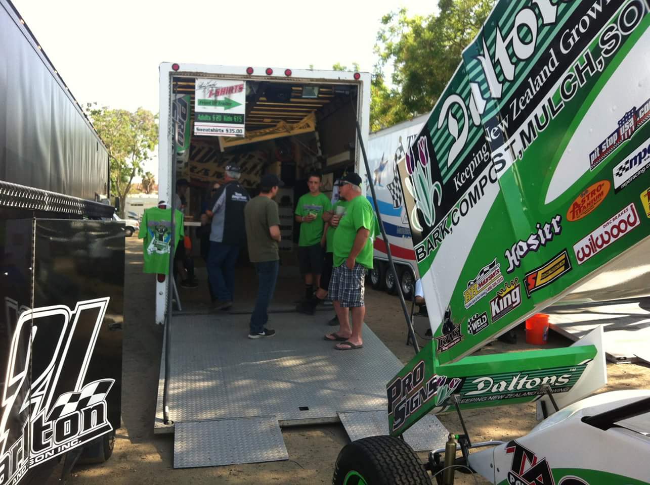 1998 Hansson Sprint Car Hauler – Famous Whip Sales