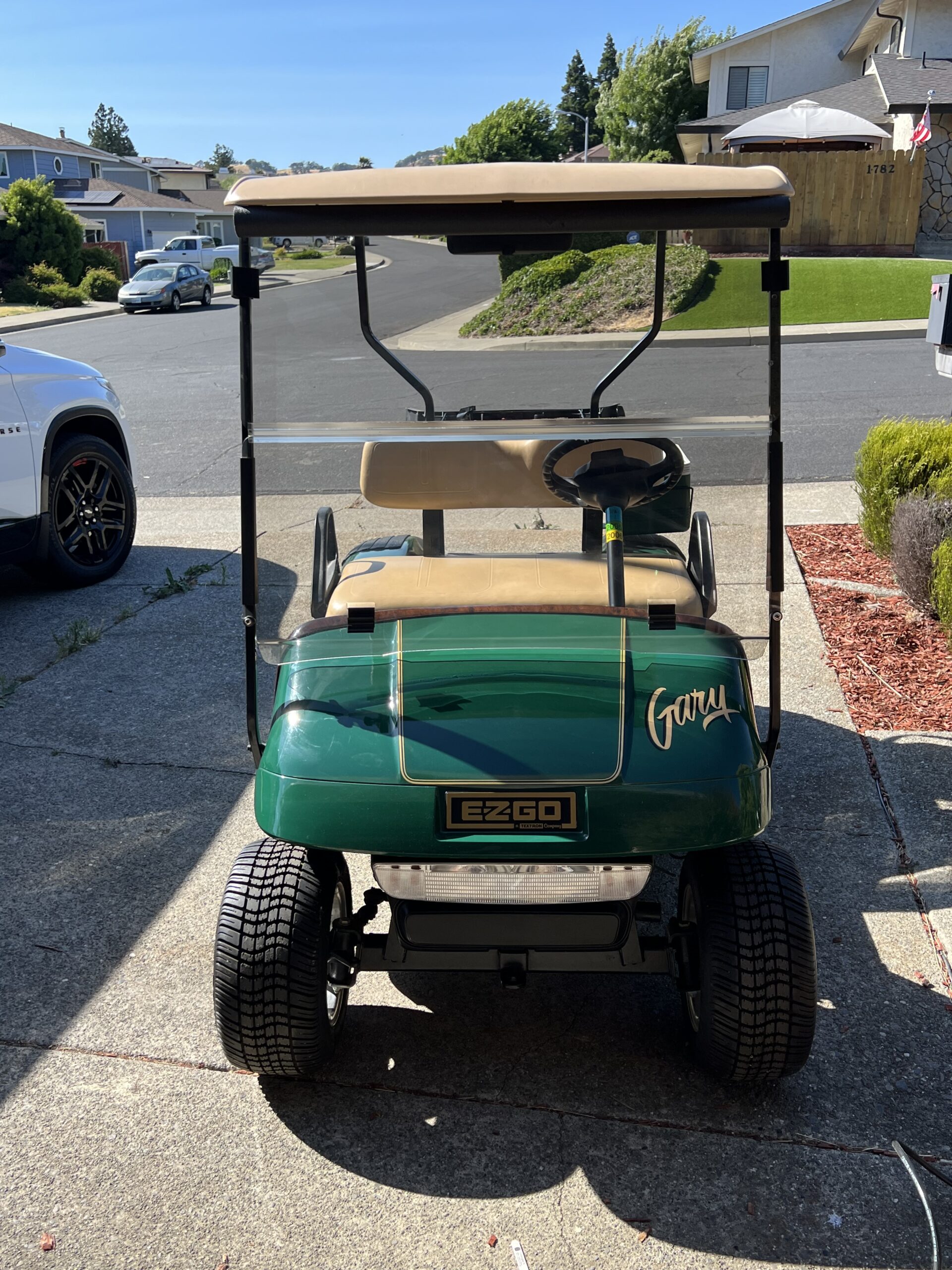 Early 2000 EzGo Precision Drive System Golf Cart. – Famous Whip Sales